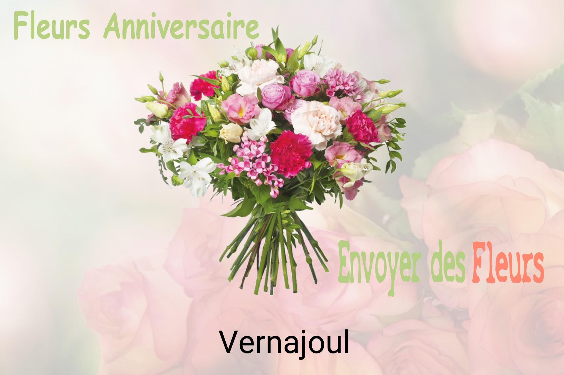 Bouquet de fleurs d’anniversaire livré à Vernajoul