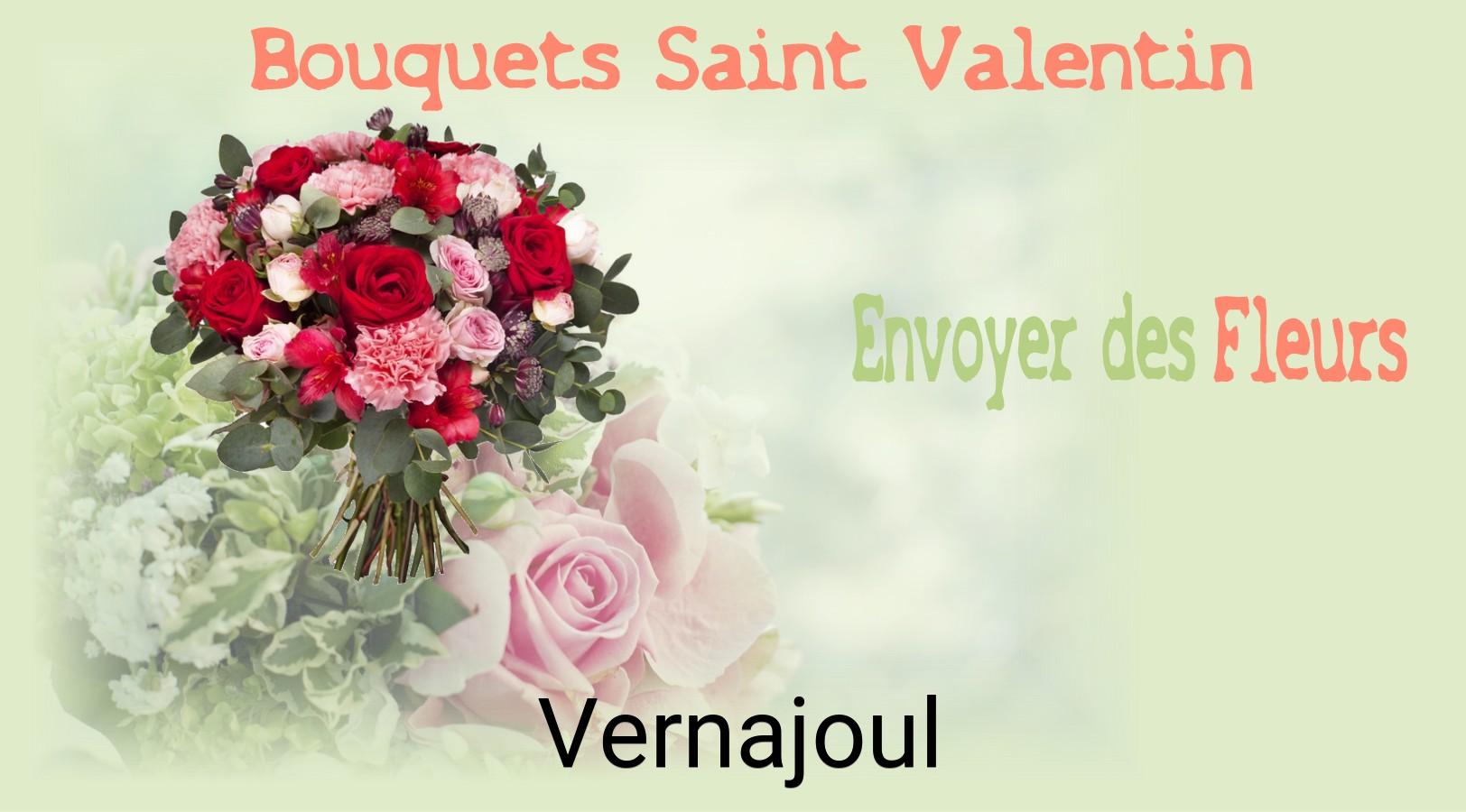 Roses de Saint-Valentin livrées à Vernajoul